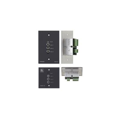 Passive Wall Plate − 3 RCA & 3.5mm Stereo Audio